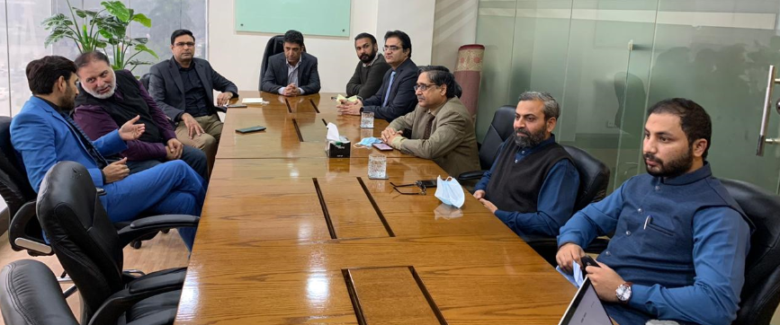 GDA officials visited Gwadar Builders & Associates (Pvt.) Ltd. Head office Lahore.
